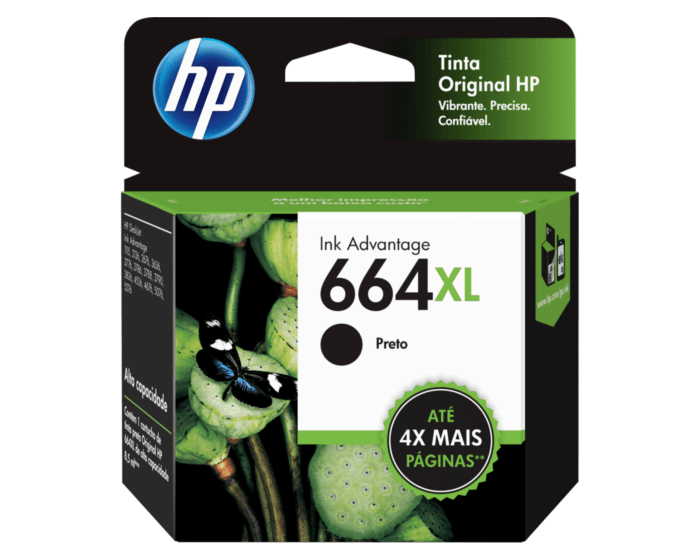 HP 664XL Preto