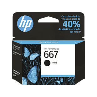 HP 667 Preto