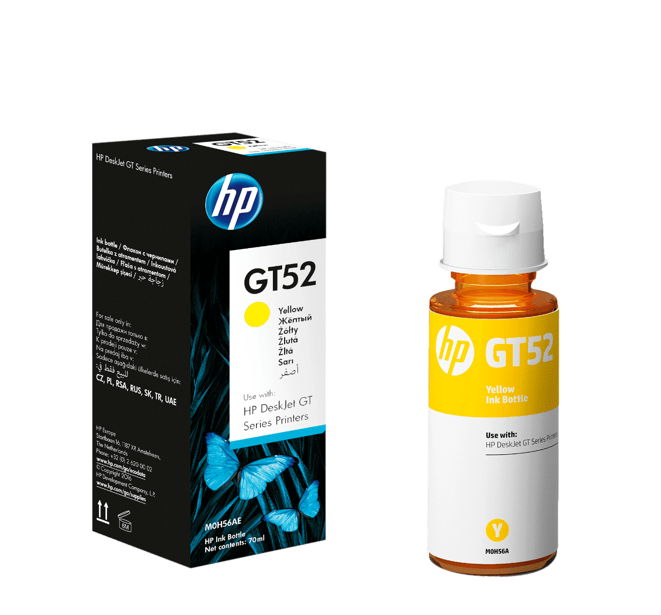 HP GT52 Amarelo