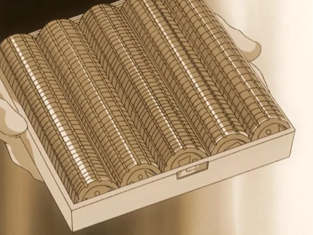 Coins shown in Pokémon