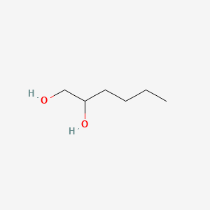Estrutura molecular de 1,2-HEXANEDIOL