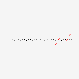 Estrutura molecular de ACETYLATED GLYCOL STEARATE