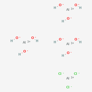 Estrutura molecular de ALUMINUM SESQUICHLOROHYDRATE