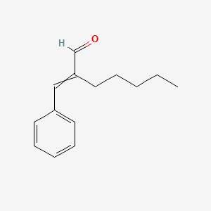 Estructura molecular de AMYL CINNAMAL