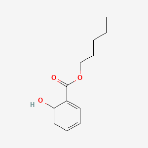 Molecular structure of AMYL SALICYLATE