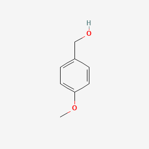 Estrutura molecular de ANISE ALCOHOL