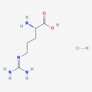 Estrutura molecular de ARGININE HCL