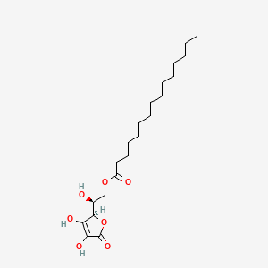 Molecular structure of ASCORBYL PALMITATE