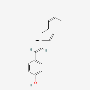 Estrutura molecular de BAKUCHIOL
