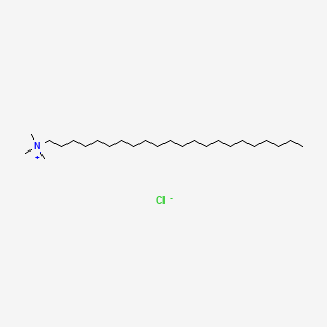 Estrutura molecular de BEHENTRIMONIUM CHLORIDE