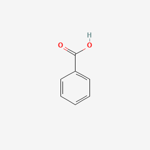 Estrutura molecular de BENZOIC ACID