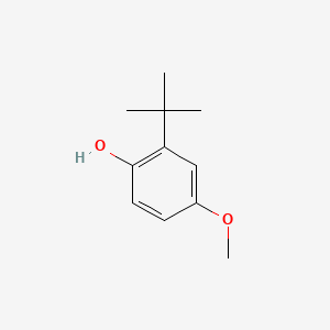 Molecular structure of BHA
