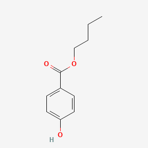 Estrutura molecular de BUTYLPARABEN