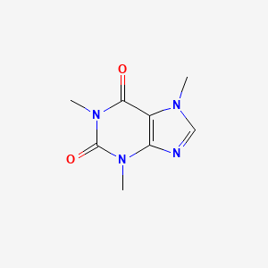 Estrutura molecular de CAFFEINE
