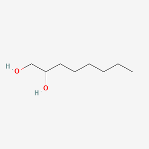Estrutura molecular de CAPRYLYL GLYCOL
