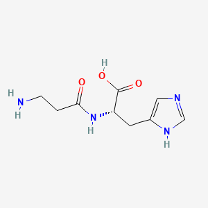 Estrutura molecular de CARNOSINE