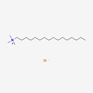 Estrutura molecular de CETRIMONIUM BROMIDE