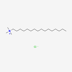 Estructura molecular de CETRIMONIUM CHLORIDE