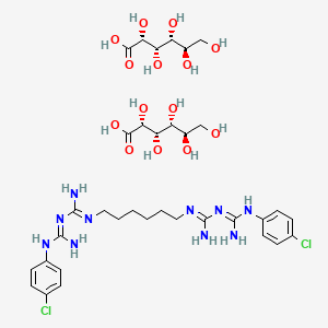 Estrutura molecular de CHLORHEXIDINE DIGLUCONATE