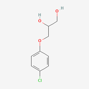 Estrutura molecular de CHLORPHENESIN