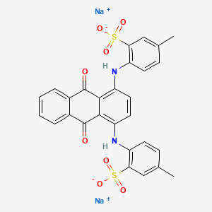 Estructura molecular de CI 61570