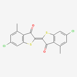 Estrutura molecular de CI 73360