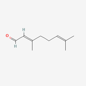 Molecular structure of CITRAL