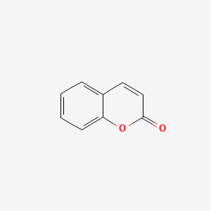 Estrutura molecular de COUMARIN