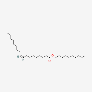 Estrutura molecular de DECYL OLEATE