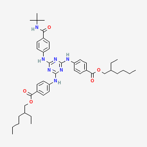 Estrutura molecular de DIETHYLHEXYL BUTAMIDO TRIAZONE