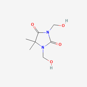 Estrutura molecular de DMDM HYDANTOIN