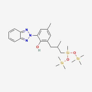 Estrutura molecular de DROMETRIZOLE TRISILOXANE