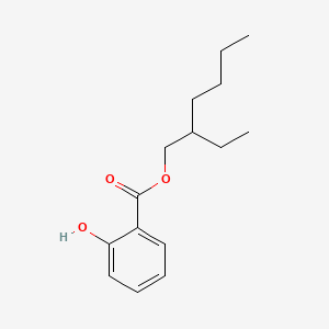 Estrutura molecular de ETHYLHEXYL SALICYLATE