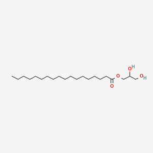 Estrutura molecular de GLYCERYL STEARATE