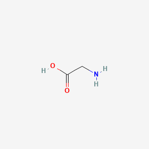 Estrutura molecular de GLYCINE