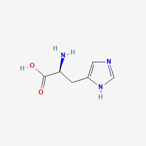 Molecular structure of HISTIDINE