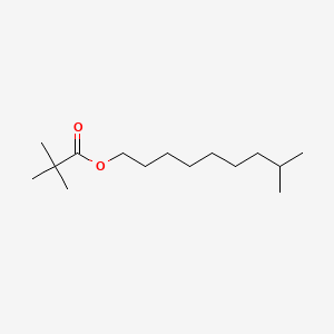 Molecular structure of ISODECYL NEOPENTANOATE
