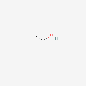 Estrutura molecular de ISOPROPYL ALCOHOL