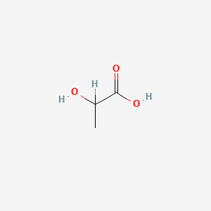 Estructura molecular de LACTIC ACID