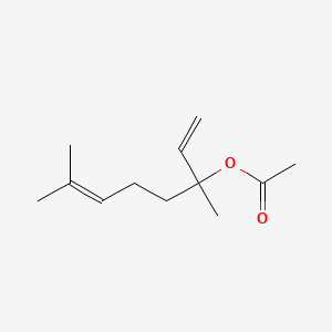 Estrutura molecular de LINALYL ACETATE