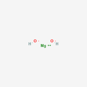 Estrutura molecular de MAGNESIUM HYDROXIDE