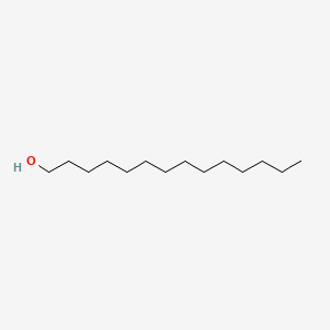Estrutura molecular de MYRISTYL ALCOHOL