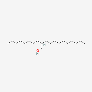 Estrutura molecular de OCTYLDODECANOL