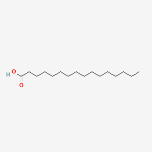 Estrutura molecular de PALMITIC ACID