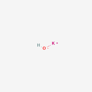 Estrutura molecular de POTASSIUM HYDROXIDE