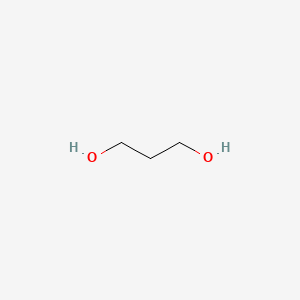 Estructura molecular de PROPANEDIOL