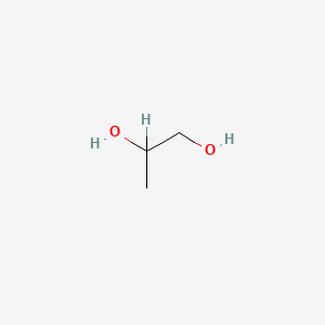 Estrutura molecular de PROPYLENE GLYCOL