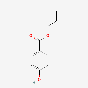 Estrutura molecular de PROPYLPARABEN