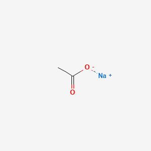 Estrutura molecular de SODIUM ACETATE