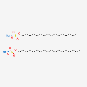 Estrutura molecular de SODIUM CETEARYL SULFATE